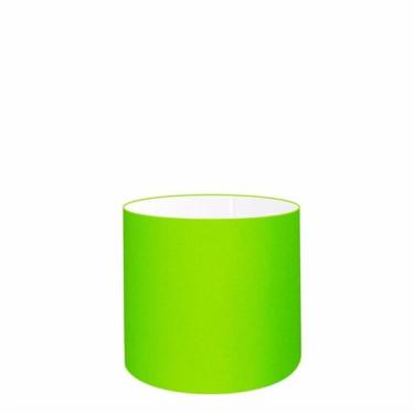 Imagem de Cúpula Abajur Cilíndrica Cp-8005 Ø18x18cm Verde Limão