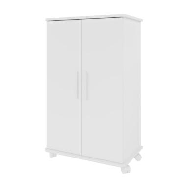 Imagem de Manhattan Comforts Catalonia Mobile Shoe Closet 2.0, branco