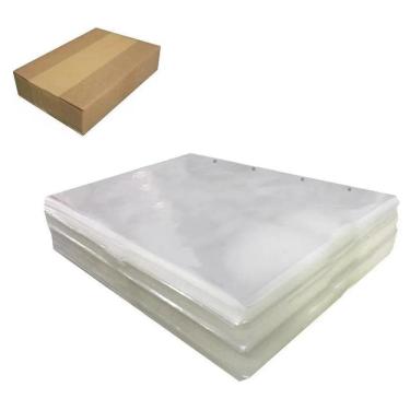 Imagem de Envelope Plástico Acp A4 4 Furos 0,15Mm 400 Unidades