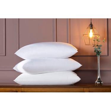Imagem de Travesseiro Pena de Ganso Antialérgico Toque de Plumas Hotelaria