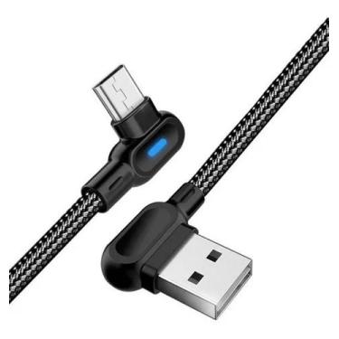 Imagem de Cabo Usb V8 Carregador Turbo Compatível C/ Samsung L90 Graus - X-CELL
