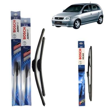 Imagem de Palheta Limpador Dianteiro Traseiro Bosch Corsa 2004 2005 2006 2007 20