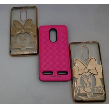 Imagem de Capinhas Lg k6 da Minnie  dourda e rosa