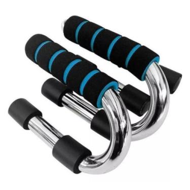 Imagem de Apoio Suporte Para Flexão De Braço Chão "S" Exercícios Pushup MBFit