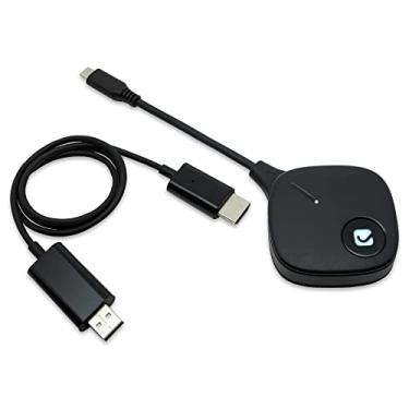 Imagem de J-Tech Digital Kit extensor sem fio USB-C para HDMI, transmissor USB-C e receptor HDMI de 10 m para laptop, telefone | Suporta Airplay, SmartView, espelho de tela, Miracast [JTECH-WDEX-10M]