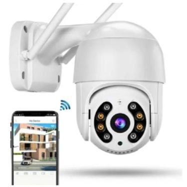 Imagem de Câmera Ip Wifi Gira 320 Ptz Dome Vigilância 24Hrs - A.R Variedades Mt