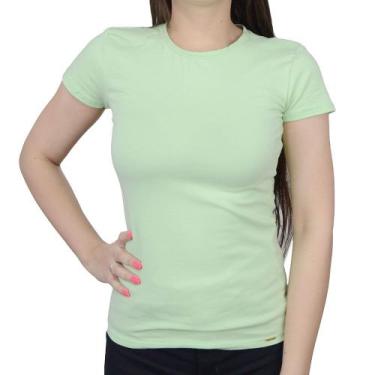 Imagem de Camiseta Feminina Lunender Cotton Verde Orion - 00019, G