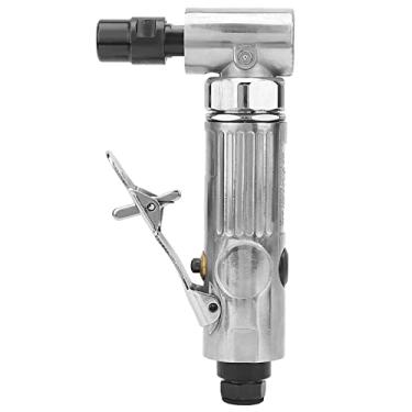 Imagem de Moedor Pneumático, Conexão de Entrada de Ar BSP de 1/4 '' Moedor de Molde de Ar Máquina Retificadora Pneumática Com Dobra de 90 Graus Com Disco de Retificação de 2 Polegadas para