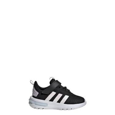 Imagem de Adidas Tênis infantil Racer TR 23, Core Black/Cloud White/Blue Dawn, 17