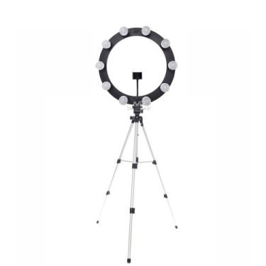 Imagem de Ring Light 10 Lâmpadas Led 2em1 + Tripé 1,50 + Kit Selfie - MEGAPLAST,