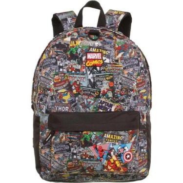 Imagem de Mochila Geek Marvel Comics Com Fone De Ouvido Dermiwil 2020 - DMW