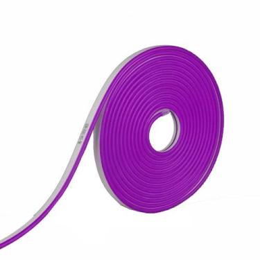 Imagem de Fita Led Neon 12V Roxo 5 Metros IP65 12W/m 120LED/m - GALAXY LED