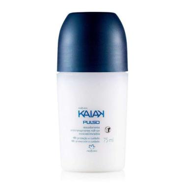 Imagem de Desodorante Roll-on Invisible Kaiak Pulso com 75ml - Natura