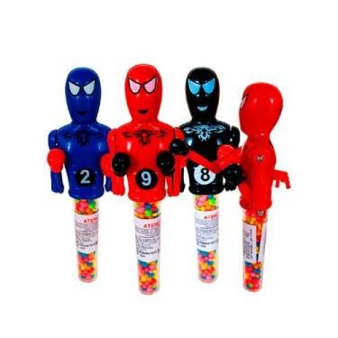 Imagem de Aranha Toys: Herois c/ Balinhas Tutti Frutti caixa c 12 Unid - Royal T