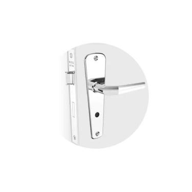 Imagem de Fechadura PopLine Reta BAN Cromado ESP11(40x53) Soprano 0810