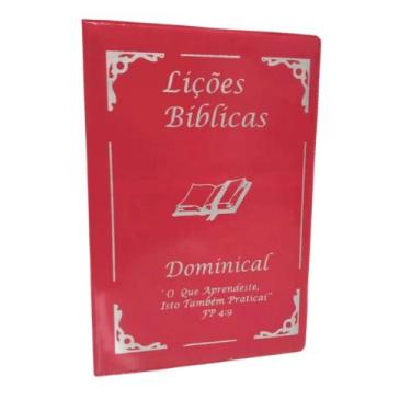 Imagem de Kit 05 Capas para Revista de Escola Dominical  Cores Variadas - Tesour