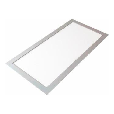 Imagem de Painel Plafon Luminária Retangular Embutir Led 36w 60 X 30 Branco Frio