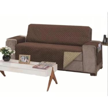 Imagem de Capa Para Sofá De 3 Lugares Impermeável Proteção Decoração - BruceBaby