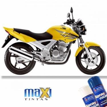 Imagem de Spray automotivo amarelo topazio + spray verniz 300ml - Sherwin Willia