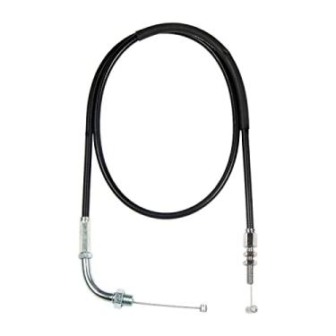 Imagem de MOTOMASTER Cabo de acelerador de motocicleta A (aberto) compatível com Suzuki GS 550 E roda fundida/roda raiada / 58300-47001