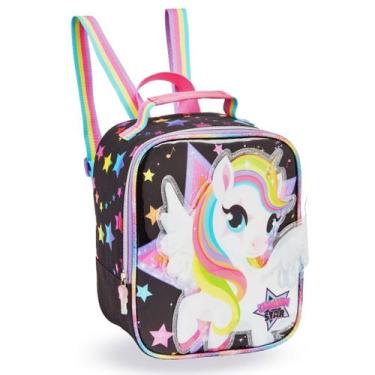 Imagem de Lancheira Térmica Escolar Infantil Unicórnio - Denlex