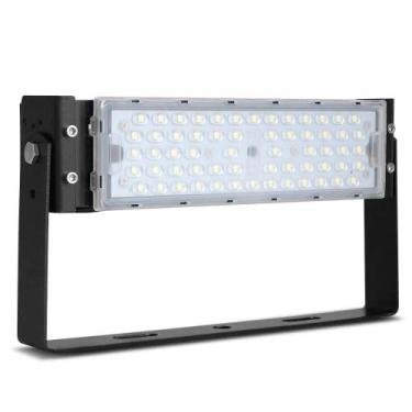 Imagem de Refletor 50W Modular LED Industrial Branco Frio 5700K IP67 Bivolt - MT