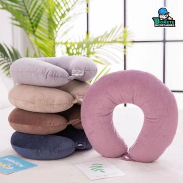 Imagem de Almofada de Pescoço para Carro e Avião - Lavável e Macia - Toy King