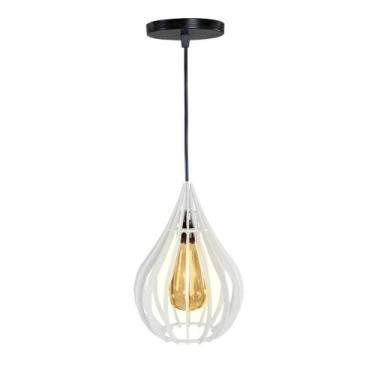 Imagem de Pendente Chile, Luminária de Teto Cozinha e Sala, Lustre Gota Rústico 