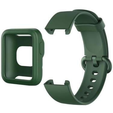 Imagem de Pulseira + capa protetora compatível Mi Watch Lite - Estilo no Pulso, 