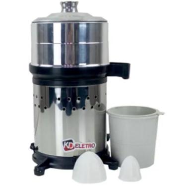 Imagem de Espremedor de Suco Extrator de Laranja Limão Industrial Inox - A.R Var