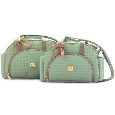 Imagem de Conjunto Kit Bolsas Maternidade Bebe Menina Menino Enxoval Miellu - Li