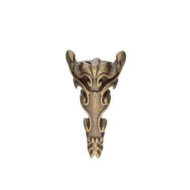 Imagem de Pezinho Atena Enfeite Artesanato 4 Peças Decoração Metal Caixas - Meta
