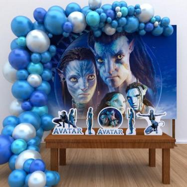 Imagem de kit Festa Ouro Avatar 2 Filme-  IMPAKTO VISUAL