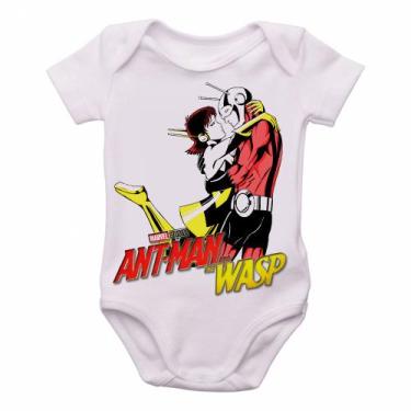 Imagem de body nenê criança roupa bebê  Homem Formiga e a Vespa - Empório Dutra,