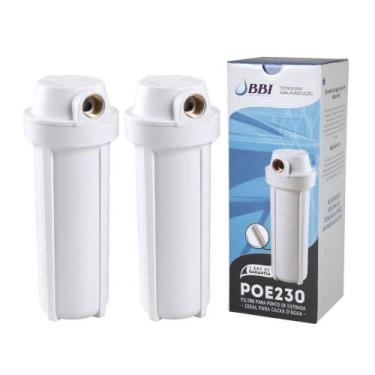 Imagem de 2 Filtro De Agua Para Caixa D'água Cavalete E Ponto De Entrada Poe Bbi