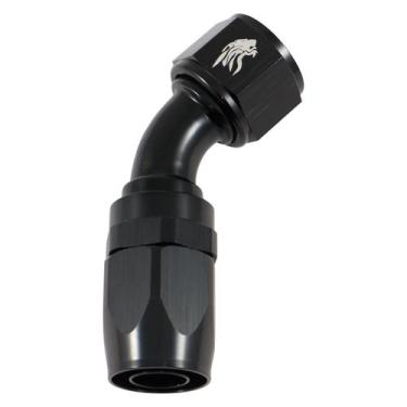 Imagem de Conexão 12AN / AN12 Curva 45 Aeroquip All Black - Cód.7172 - ASLLAN