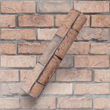 Imagem de Papel de Parede Adesivo Efeito 3d Tijolinho Rústico - BAZAR DOS QUADRO