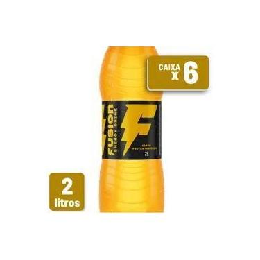 Imagem de Energético Fusion Tropical Pet 2L Caixa c/ 6 un 1x6 Unidades  2l PET -