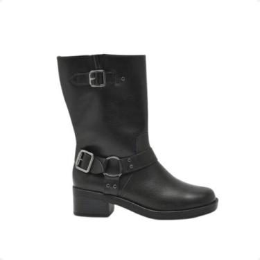 Imagem de Bota Feminina Coturno Via Marte Preta, Preto, 36