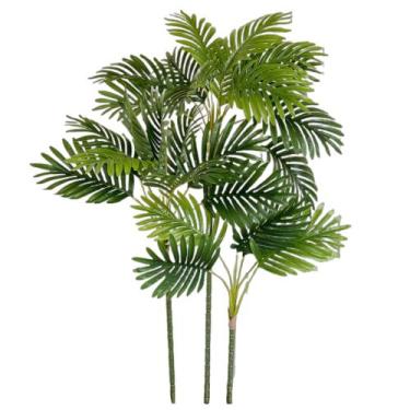 Imagem de Planta Artificial Palmeira Grande 3 Tronco 1.10m Realista - Flores Imp
