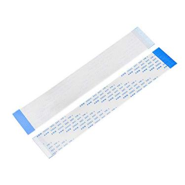 Imagem de Cabo plano flexível uxcell, cabo de fita flexível FPC FFC de 26 pinos de inclinação de 1 mm de 150 mm para TV LCD, leitor de DVD de áudio de carro, 5 peças (tipo B)