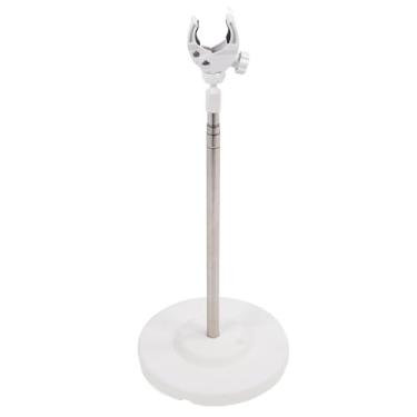 Imagem de Suporte para Secador de Cabelo, Suporte para Soprador de Piso Ajustável de Altura de 13,8 a 55,1 Polegadas Suporte de Bancada Portátil Giratório de 360 ​​graus para Mulheres