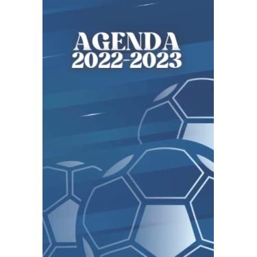 Imagem de Agenda Scolaire semainier 2022-2023 - 125 pages - 6x9 pouces - A5 - grille horizontale - 12 mois d’août 2022 à Juillet 2023.