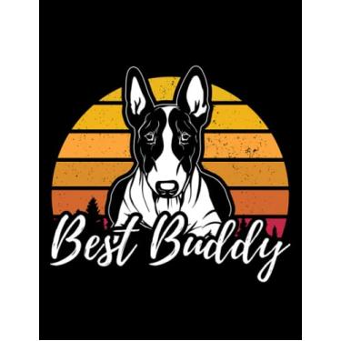 Imagem de Bullterrier Best Buddy Bullterrier Bull Terrier Dog Owner Gift 2 NOTEBOOK: Gratitude Journal| 8.5x11 in