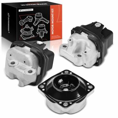 Imagem de A-Premium Conjunto de montagem de motor e transmissão de 3 peças compatível com Dodge Charger 2007-2010, Magnum 2005-2008 e Chrysler 300 2005-2010, 5.7L, AWD, substituição # 4578193AC, 4578193AD