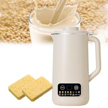 Imagem de CHONGHAN MáQuina De Leite De Nozes De 600 Ml, MáQuina De Leite AutomáTica Multifuncional Com 10 LâMinas, Leite à Base De Plantas, Soja, FeijãO, Leite, Com IníCio Retardado/Manter Quente/Autolimpeza