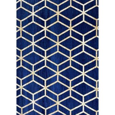 Imagem de Tapete Smart 190x280 3255 X31 ladrilho azul