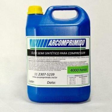 Imagem de Óleo Semi Sintético 4000hrs Compressor Parafuso Kobelco 5l - Arcomprim