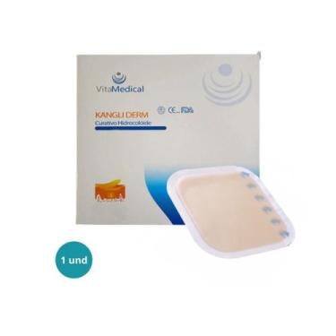 Imagem de Curativo Hidrocoloide Kangli Derm com Borda 20 X 20 Vitamedical - Vita