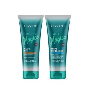 Imagem de Kit Cacho Mágico Shampoo + Creme Modelador 240ml Lowell